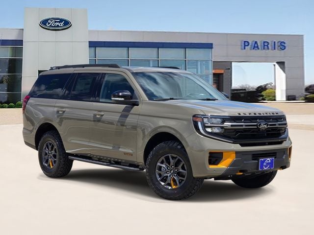 2026 Ford Expedition Tremor in Marsh Gray — front three-quarter view