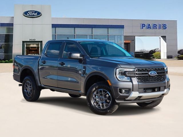 2026 Ford Ranger XLT in Carbonized Gray Metallic — front three-quarter view