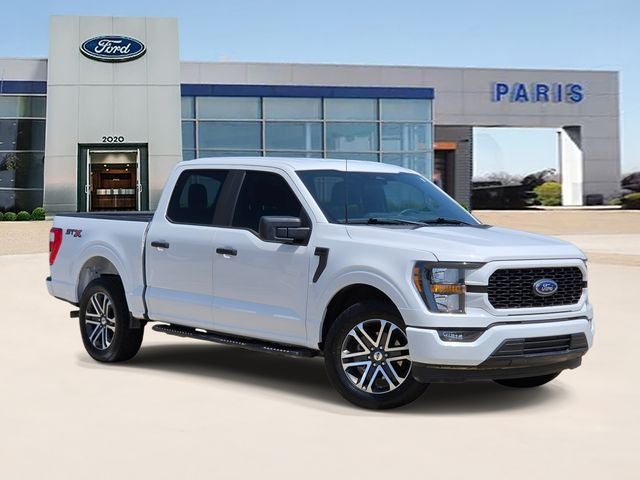 2023 Ford F-150 XL in Oxford White — front three-quarter view