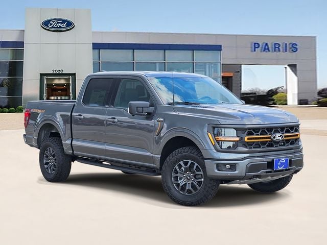 2026 Ford F-150 Tremor in Carbonized Gray Metallic — front three-quarter view