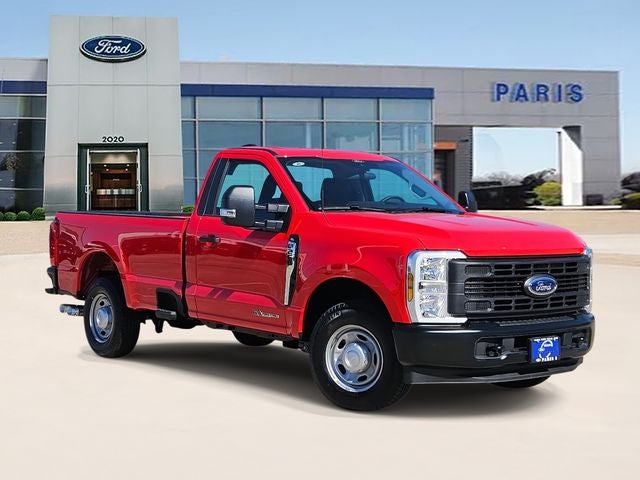 2026 Ford F-250SD XL in Race Red — front three-quarter view